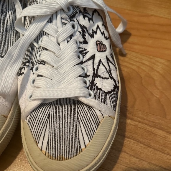 Saint Laurent cloth trainers size 5 - Picture 4 of 4